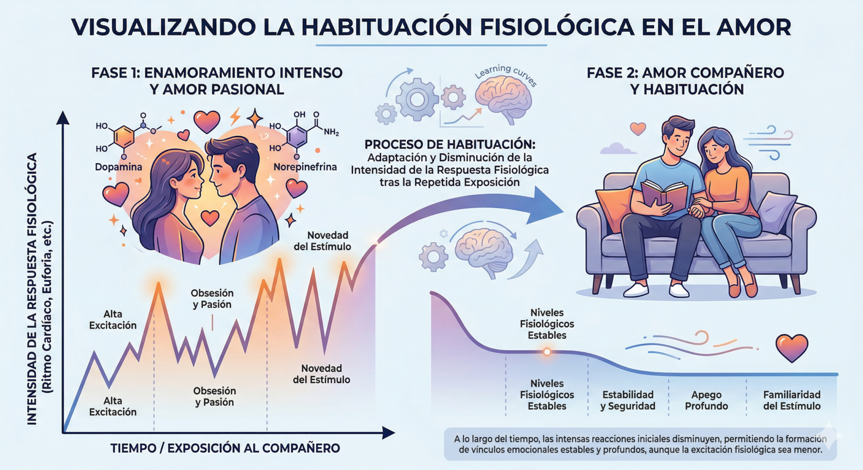 habituación fisiológica del amor